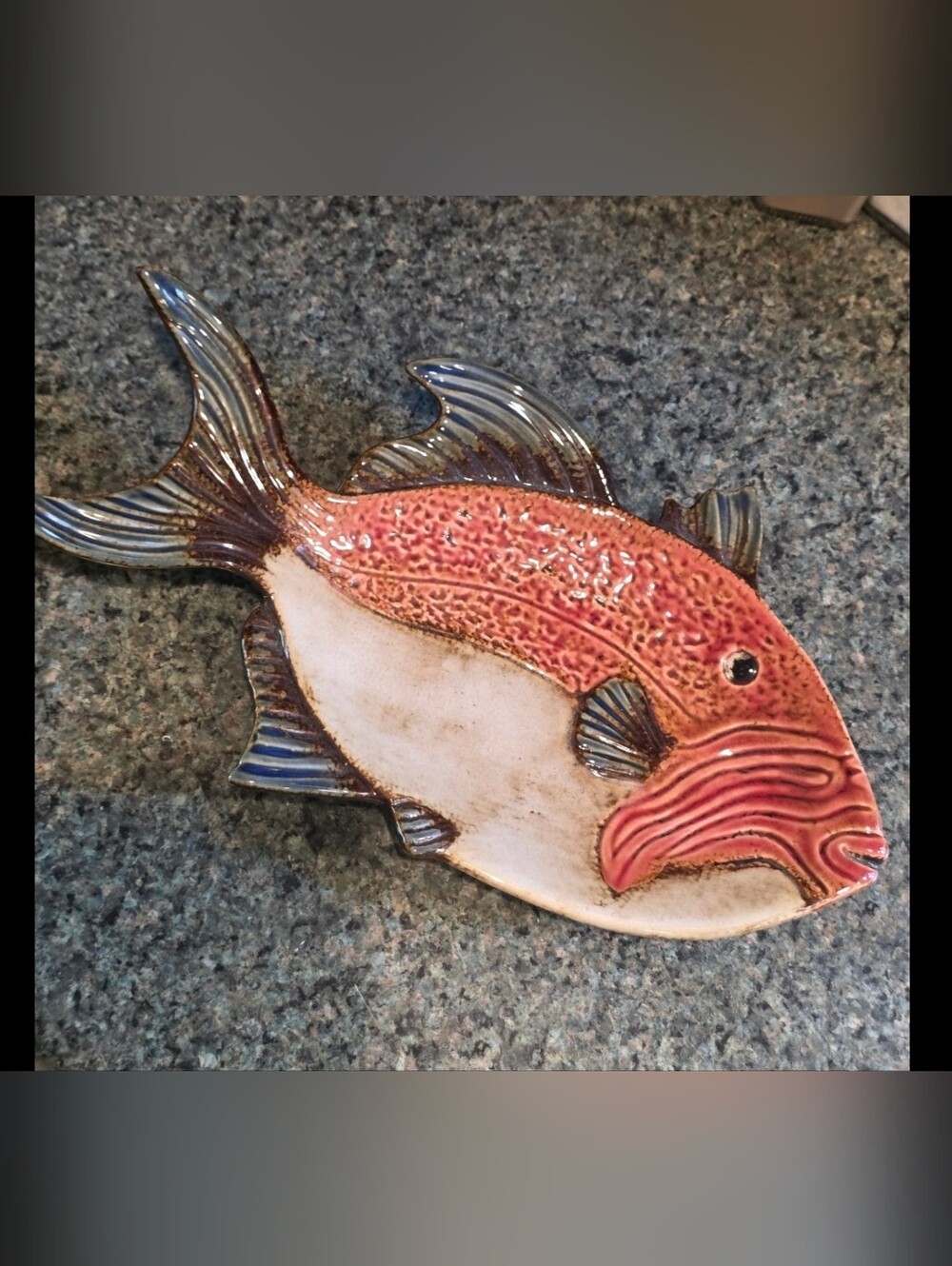 Pier 1 Porcelain Fish Platter